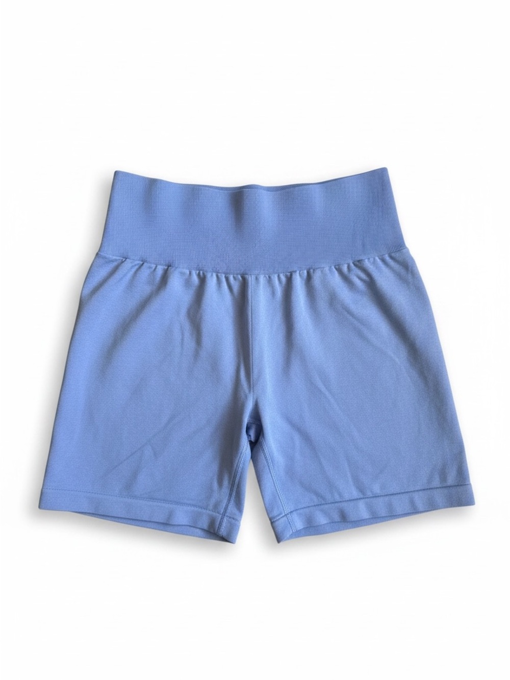 NVGTN Light Purple Periwinkle Biker Shorts High‎ Rise Seamless Activewear